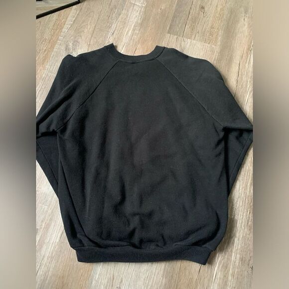 VTG Jerzees Sweatshirt Graphic Crewneck Mocking Bird Wood Pecker Multi Color XL - Picture 7 of 9